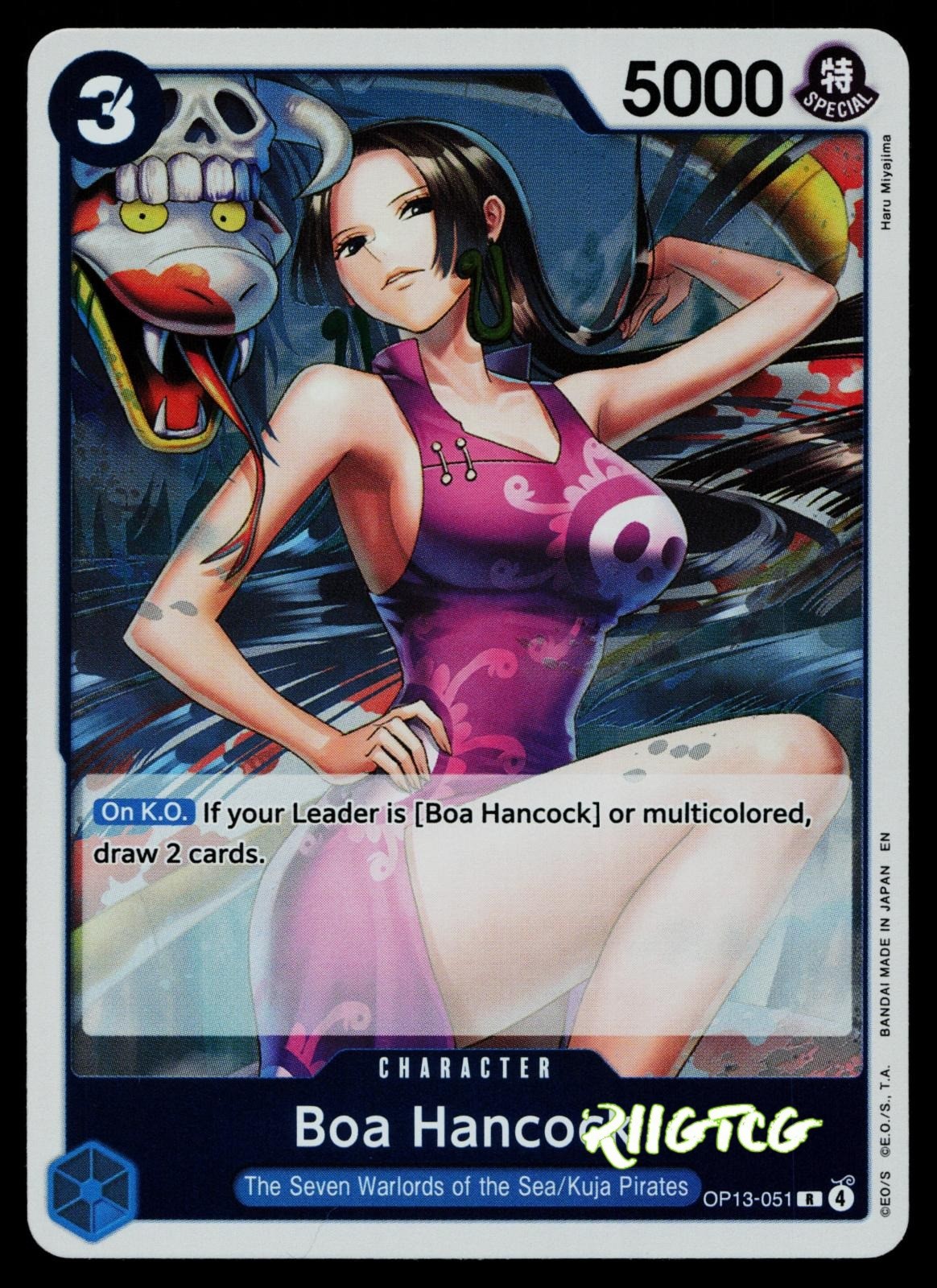 Boa Hancock OP13-051 Carrying On His Will One Piece NM