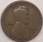1914-S Lincoln Wheat Cent ~ Good