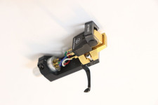 Audio-Technica AT150E VM Phono Cartridge w/ MS-9 Headshell Tested From Japan
