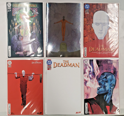 The Deadman #1 Variant Cover Set A B C D E F 6 Book Lot DC Comics