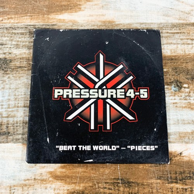 #ad Pressure 4 5: Beat The World Pieces PROMO CD EX Disc Slipcover Worn $14.95