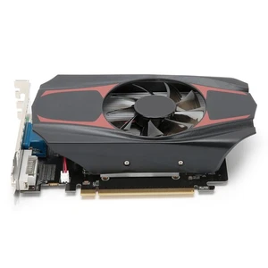Carte graphique de jeu haute performance 1GB DDR5 Pour les joueurs Noir Populaire