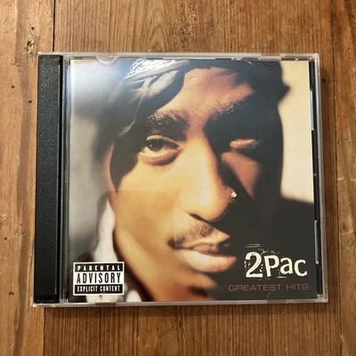 2Pac Greatest Hits 2-CD Set 1998 Death Row Records Tupac Shakur INTD2-90301 - Image 1 of 4