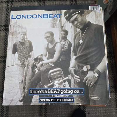 Londonbeat    There's A Beat Going On - 12'' Record - Anxious Records    ANXT 004