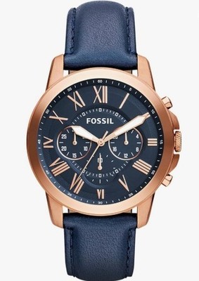 Fossil Grant Armbanduhr für Herren Quarz Chronographenwerk