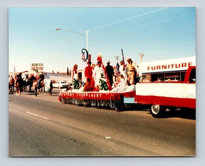 Cochise College Parade Float 1980s Snapshot Photograph Arizona Americana