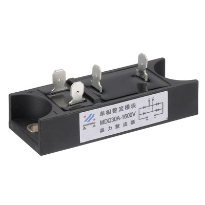 MDQ30A Rectifier Diode, 1 Pcs Bridge Rectifier 30A 1600V Diodes, Black