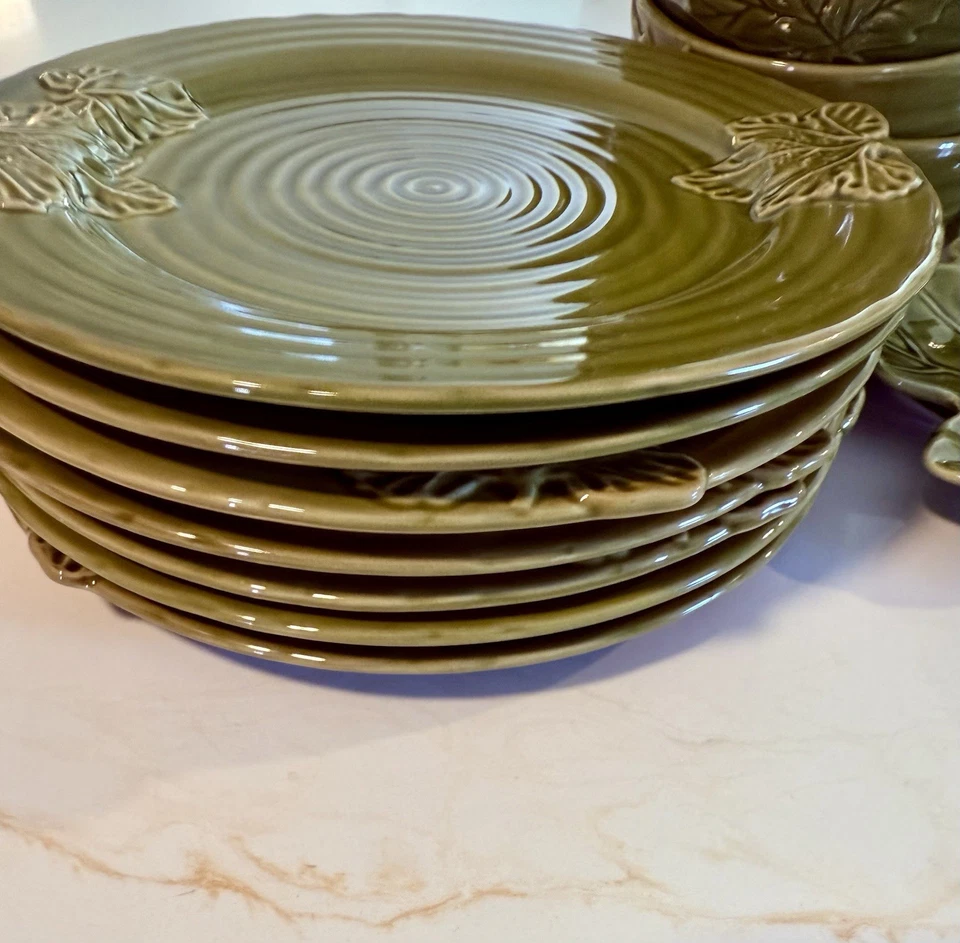 Elegant #Fall #Olive Ceramic #Serveware 26-Piece Collection #eBay @everyone - Image 3 of 4