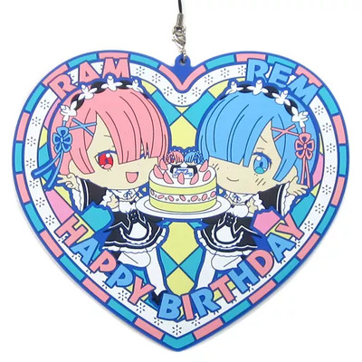 #ad Strap Character Rem Ram Big Rubber Of And Kyun Chara Irasuto Reshonzu Ichibankuj $37.99
