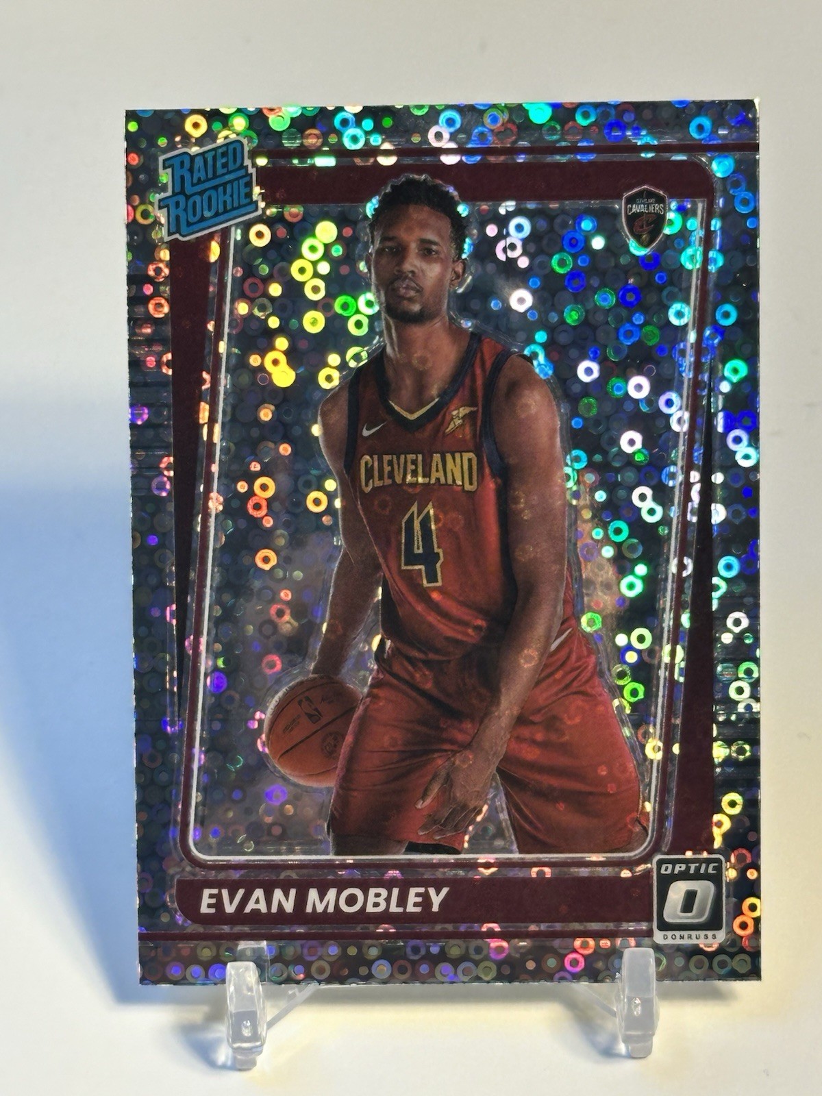 2021-22 Panini Donruss Optic - Rated Rookie Evan Mobley #175 Fast Break Holo