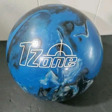 Brunswick TZone Bullet Indigo Swirl Bowling Ball 13 Pounds 10.7 oz  AGG2160 USBC