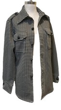 A Levis Panatela Sportswear Jacket Houndstooth Sz M Mens Rare Vintage