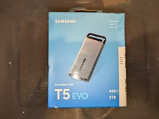 Samsung T5 EVO 2TB Portable External SSD, Android/macOS/Windows Compatible