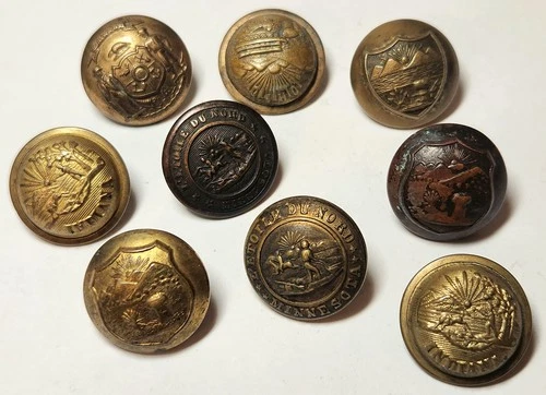 Midwest Civil War  and Post Civil War Era Buttons