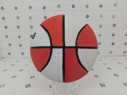7" Mini Red and White Color Basketball - SportCraft - Miniature Ball Sports - Picture 2 of 5