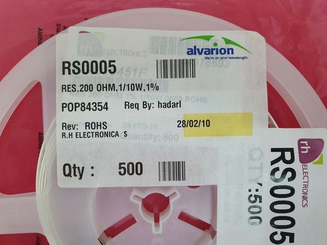 Резистор rc0603fr 07200rl