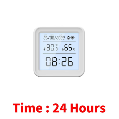 Tuya WIFI Smart Temperature Humidity Sensor Hygrometer Thermometer Backlight Sma