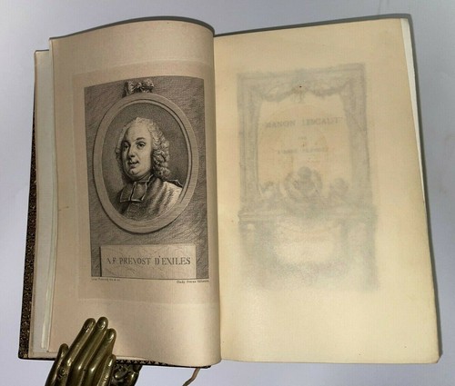 MANON LESCAUT 1875 Abbé PREVOST ILLUSTRIOUS by FLAMENG NUMBER SIGNED BINDING - Picture 4 of 11