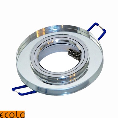 Gu10 Round Modern Glass Recessed Spotlight Downlights Ceiling