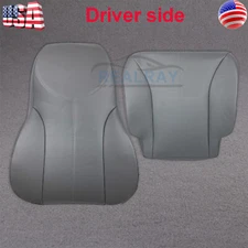 International Air Ride Seat Cover- Driver Backrest And Bottom Combo-Gray