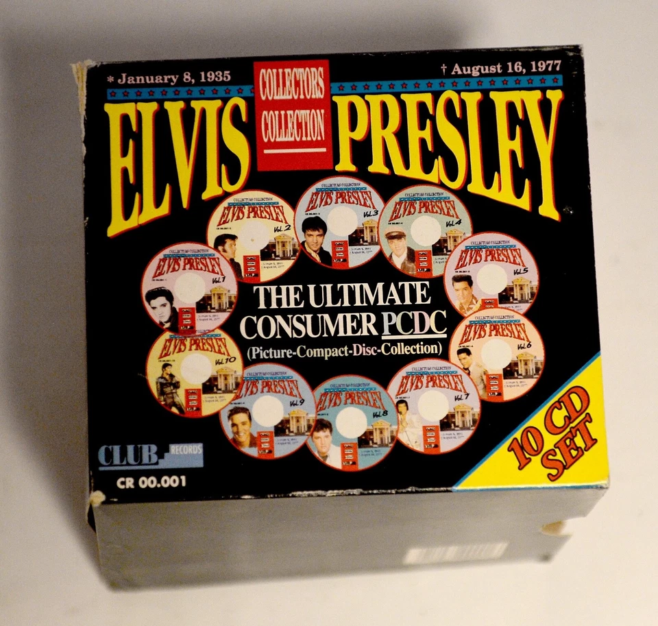 ELVIS PRESLEY ‎– The Ultimate Consumer PCDC 10 x Picture-Compact-Disc-Collection - Bild 2 von 4