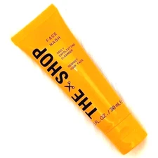THE SHOP Face Wash Daily Exfoliating Cleanser RESPECT YOUR FACE 1 OZ SMOOTH SKIN