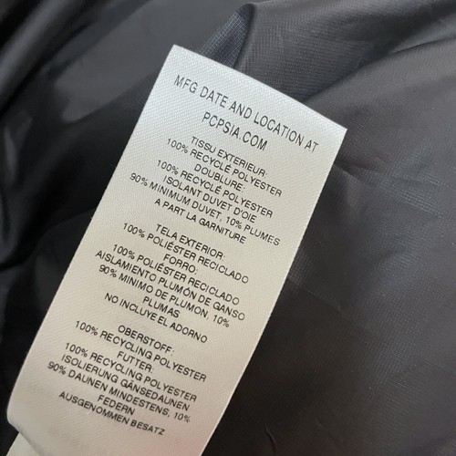 Patagonia Down Black Sweater Vest Men's Large 84622 Puffer Insulated NWT! - Picture 14 of 19
