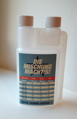 2 Takt Öl Dosierflasche Mischflasche für 2Takt Gemisch 250 ml Zweitakter Top