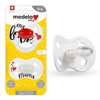Medela Baby Schnuller Tag Und Nacht Leuchtend 0-6 Monate 2Er-Pack