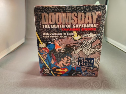 Doomsday Death Of Superman Trading Cards 1992 Sky Box New And Sealed 