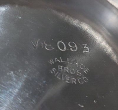 Wallace Silver Co. Pitcher V8093 64 Ounces Silver Plate Decorative