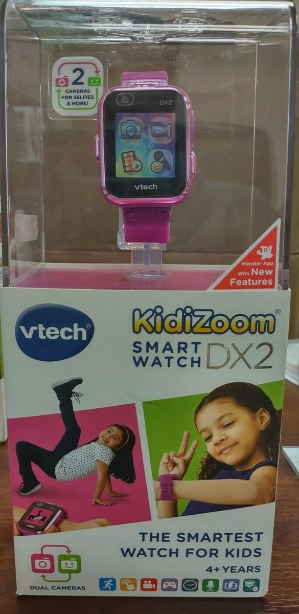 VTech KidiZoom Smartwatch DX2 Smart Watch Purple Distressed Box