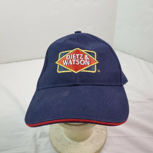 Dietz & Watson Lunch Meats Strap Back Hat Blue Shwag Cap Deli Delights