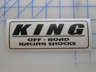 King Shocks Decal Sticker 3'' 5.5'' 7.5'' 11'' Coilover Baja Prerunner Lift Kit Race