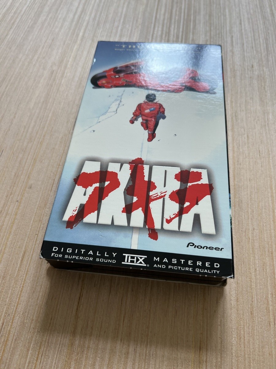 Akira VHS Widescreen Dubbed Pioneer 2001 Rare Minty