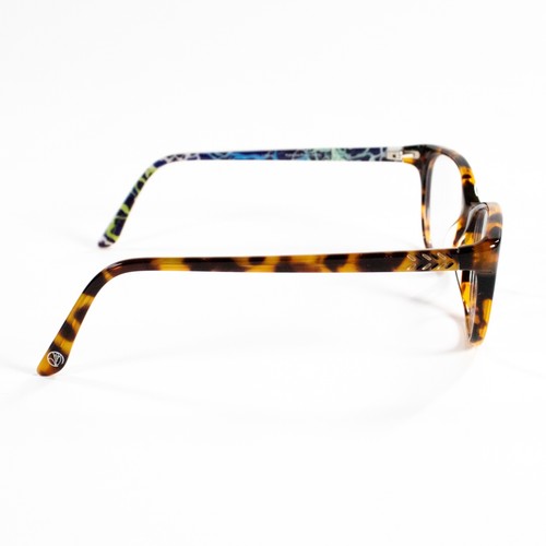 Vera Bradley VB Liliana KBS Katalina Blues 54 16 135 Eyeglasses Frames Cat Eye - Picture 4 of 8