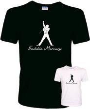 Freddie Mercury Queen Rock Music Quality 100% Cotton Unisex T-Shirt