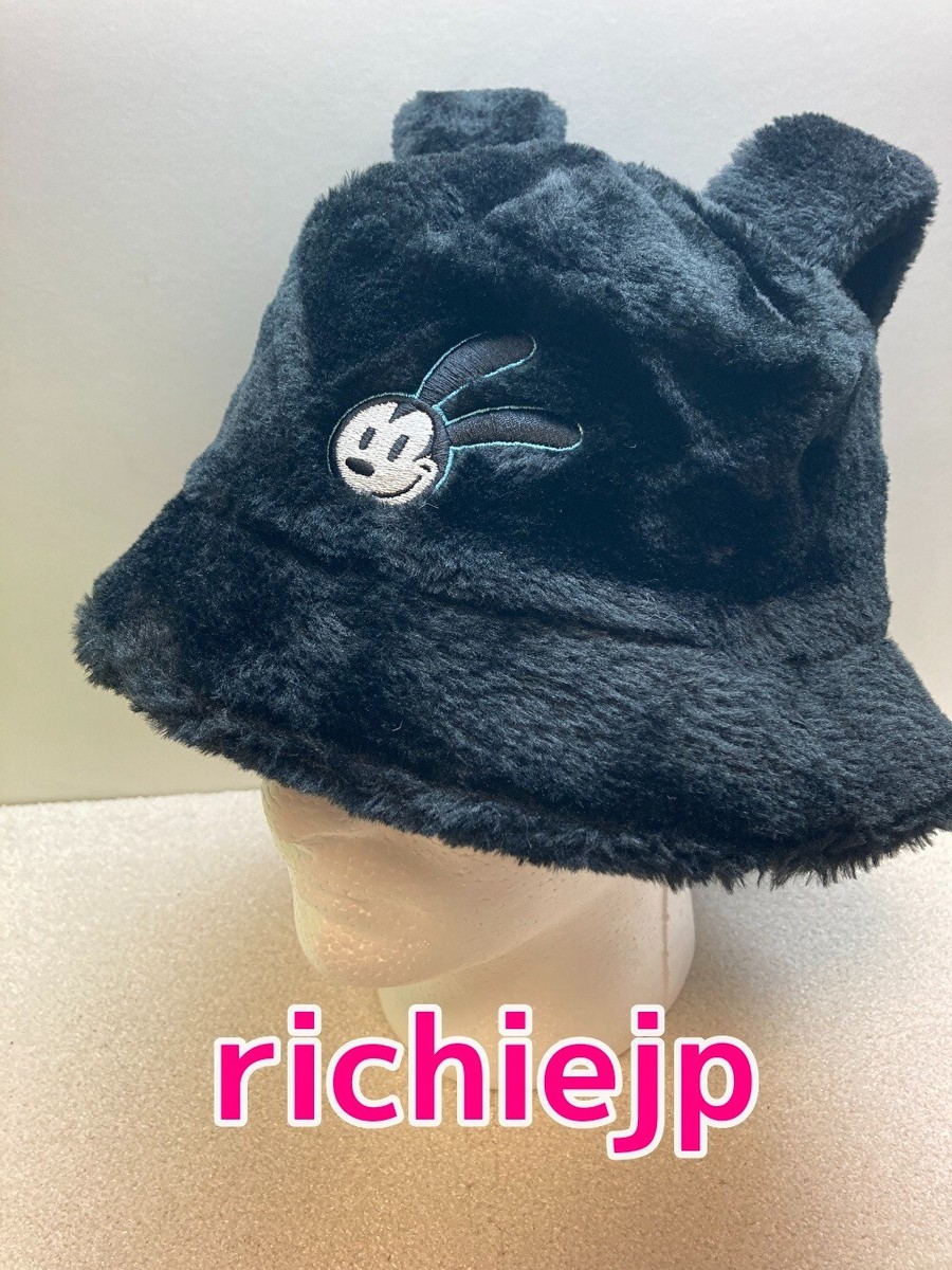 Japan Tokyo Disney Resort 2024 Oswald The Lucky Rabbit Cap Black