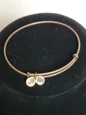 Alex And Ani Textured Expandable Wire Bangle Bracelet