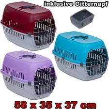 Transportbox für Kleintiere Hund Katze Nager...