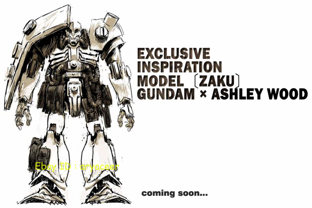 GUNDAM×ASHLEYWOOD Inspiration Model ZAKU