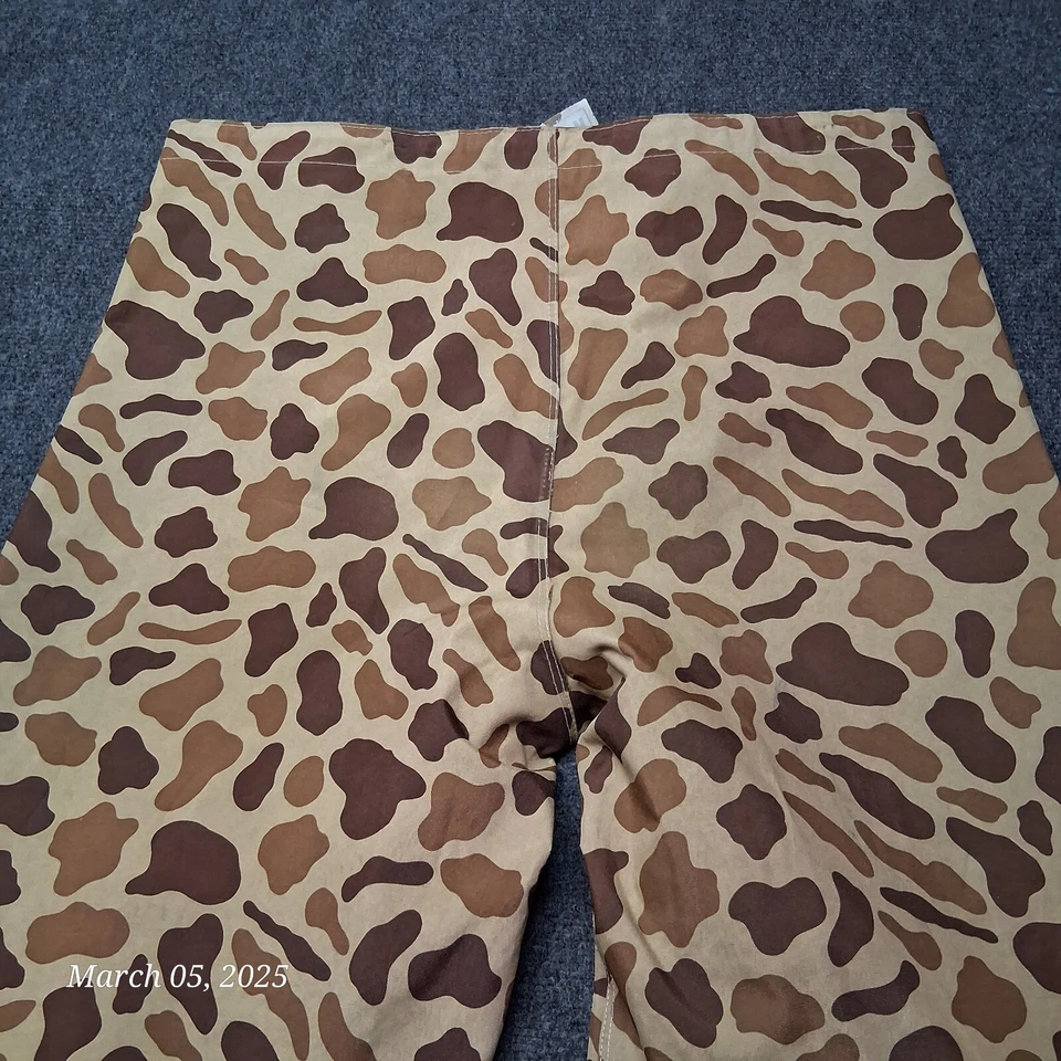 Hodgeman Waterproof Duck Camouflage Hunting Fishing Rain Pants Size Medium - Image 3 of 4