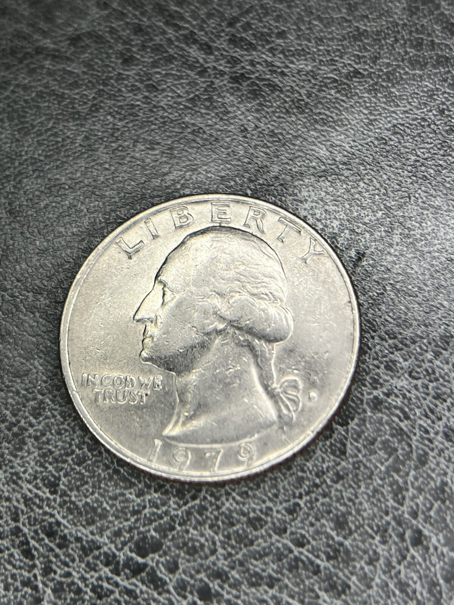 1979 Washington Quarter Error, Double Filling On “D”! FREE
