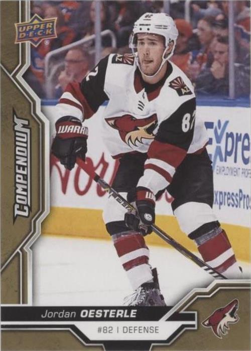 2018-19 Upper Deck Compendium - Jordan Oesterle #472 - 1 of 1