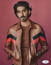 Dev Patel Autographed Signed 8x10 Photo ACOA 2020-4