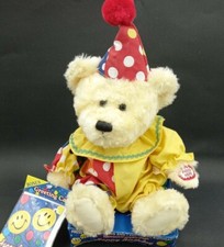 DAN DEE Tickle Tickle Wiggle Wiggle Happy Birthday Teddy Bear in Clown Costume