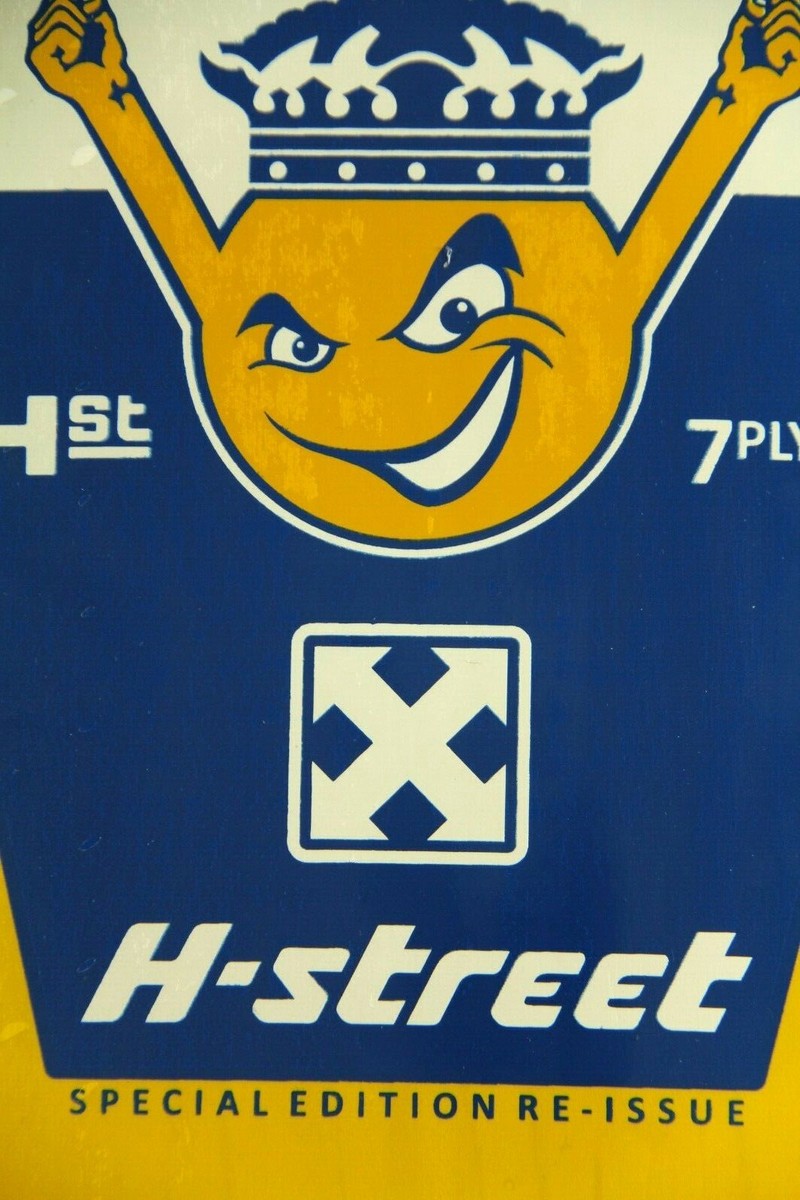 H Street Deck Dave Crabb Limited Edition Reissue NOS Skateboard