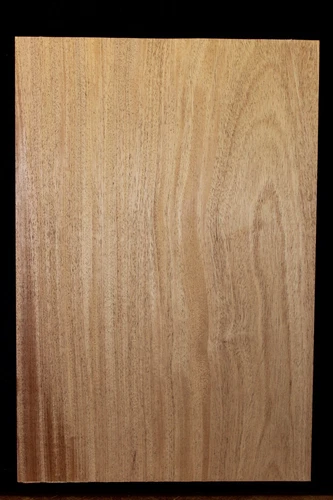African mahogany / khaya guitar body blank 1pc. B grade with flaws / paint grade