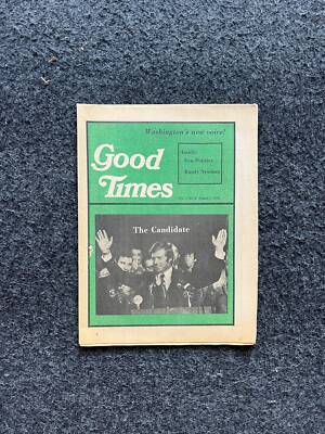 1970s High Times Underground Newspaper, Black Panther Party, Vintage Antique Co