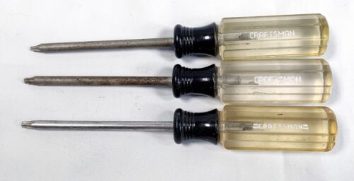 3 Craftsman USA Torx Schraubendreher Set T10 T15 T20 Western Forge - Bild 2 von 3